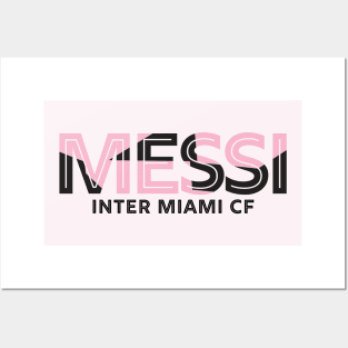 Lionel Messi Miami Soccer Posters and Art